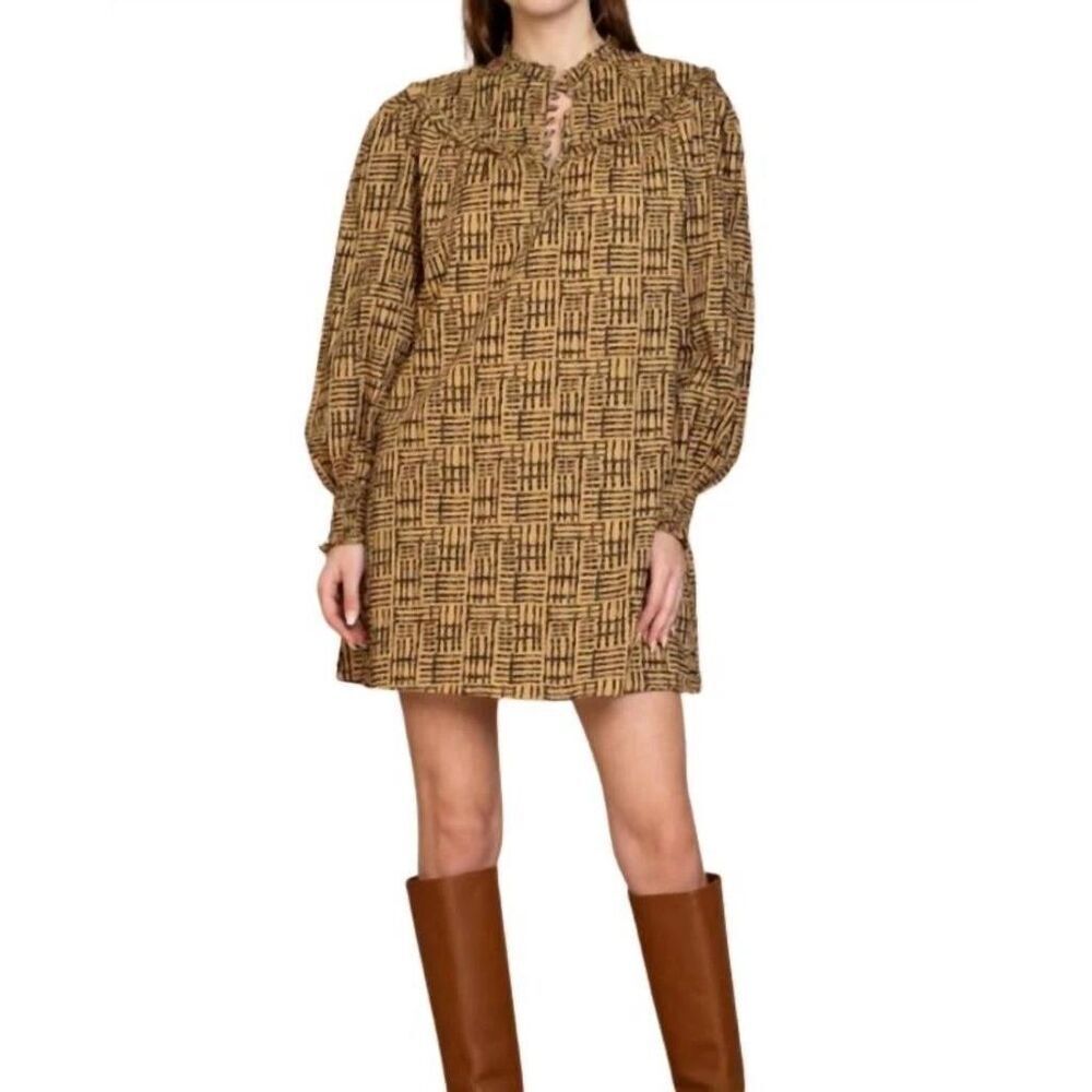 Olivia James the Label Ella Dress In Tribal Size XS $264.00